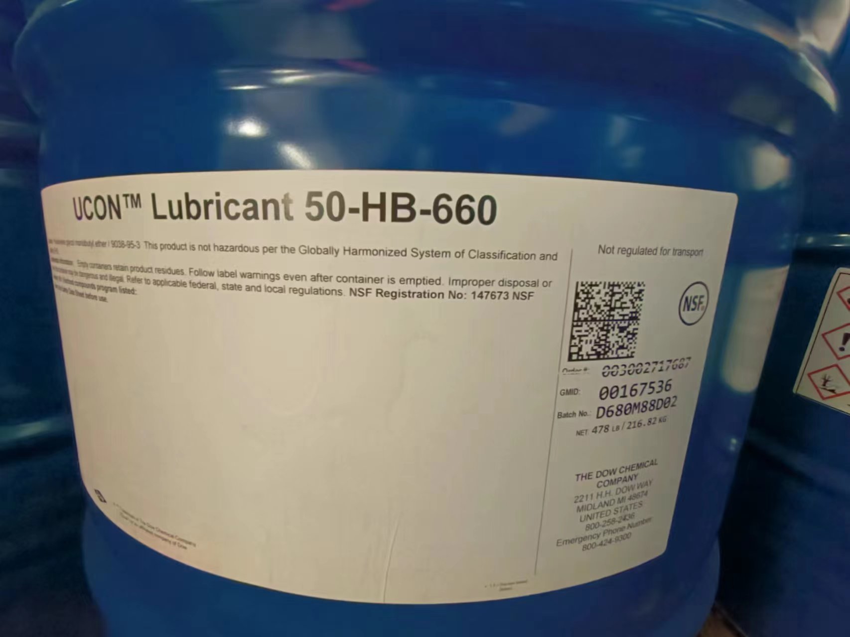  UCON  LUBRICANT 50-HB-66